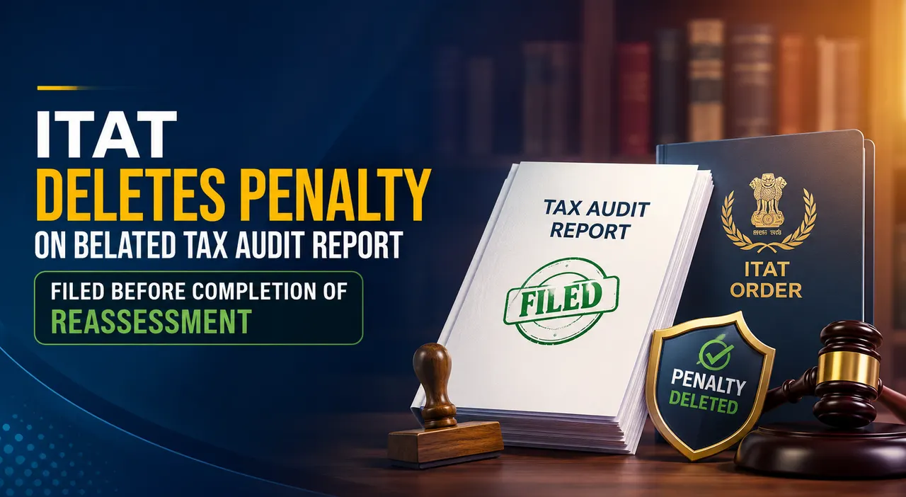  ITAT Deletes Penalty on Belated Tax Audit Report Filed Before Completion of Reassessment