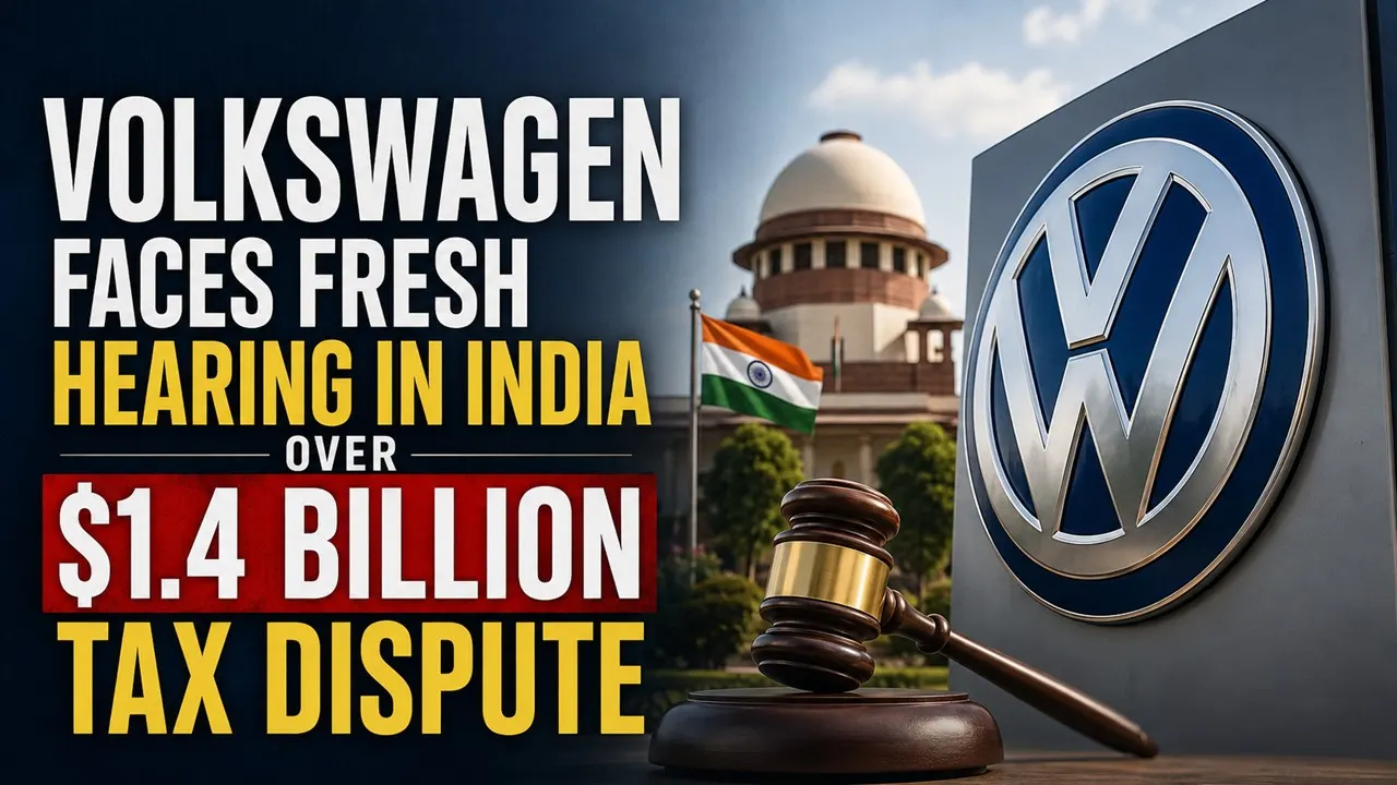 Volkswagen Faces Fresh Hearing in India Over $1.4 Billion Tax Dispute