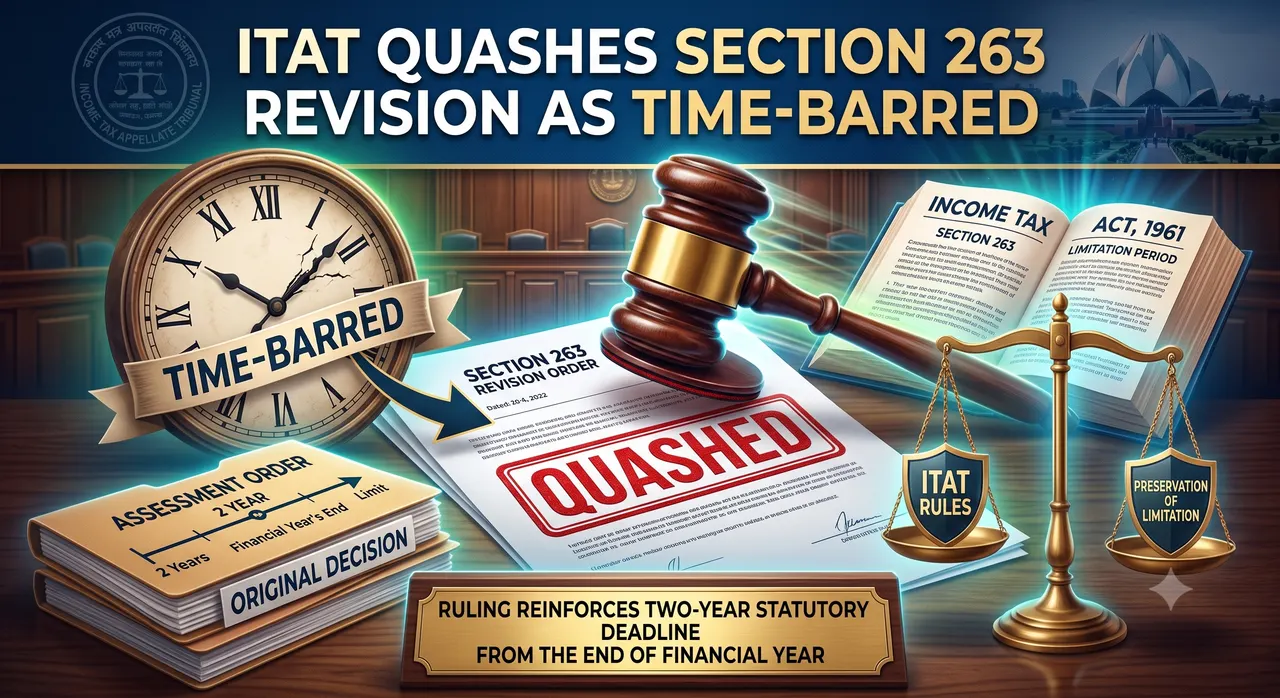 ITAT Quashes Section 263 Revision as Time-Barred