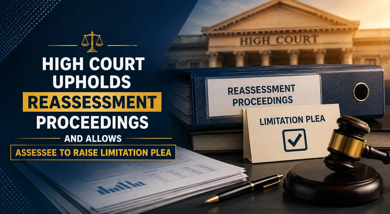High Court Upholds Reassessment Proceedings And Allows Assessee to Raise Limitation Plea