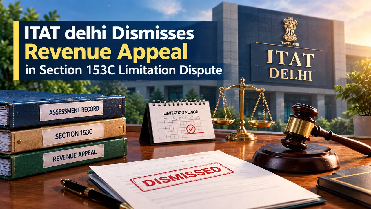 ITAT Dismisses Revenue Appeal in Section 153C Limitation Dispute