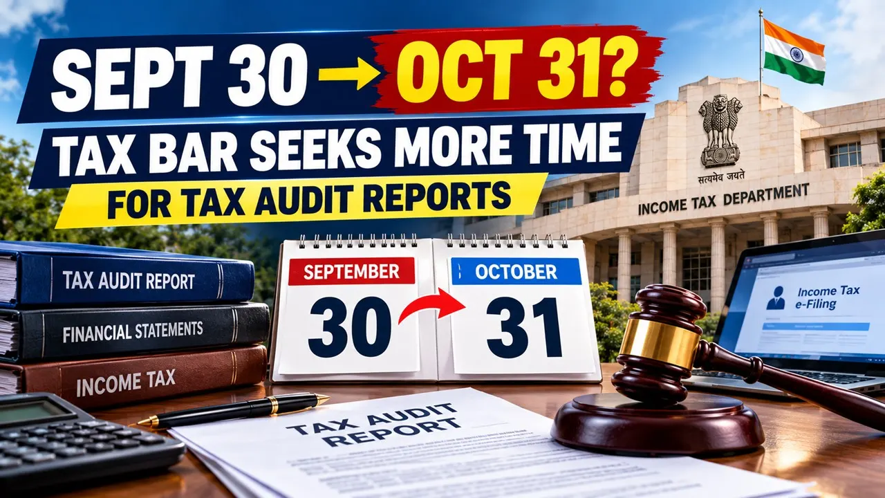 From September 30 to October 31? Tax Bar Seeks More Time for Tax Audit Reports