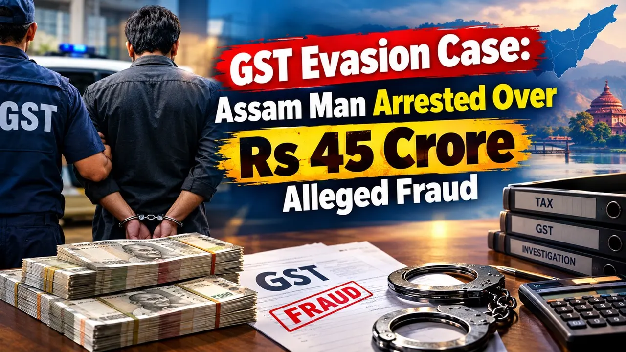 GST Evasion Case: Assam Man Arrested Over Rs 45 Crore Alleged Fraud