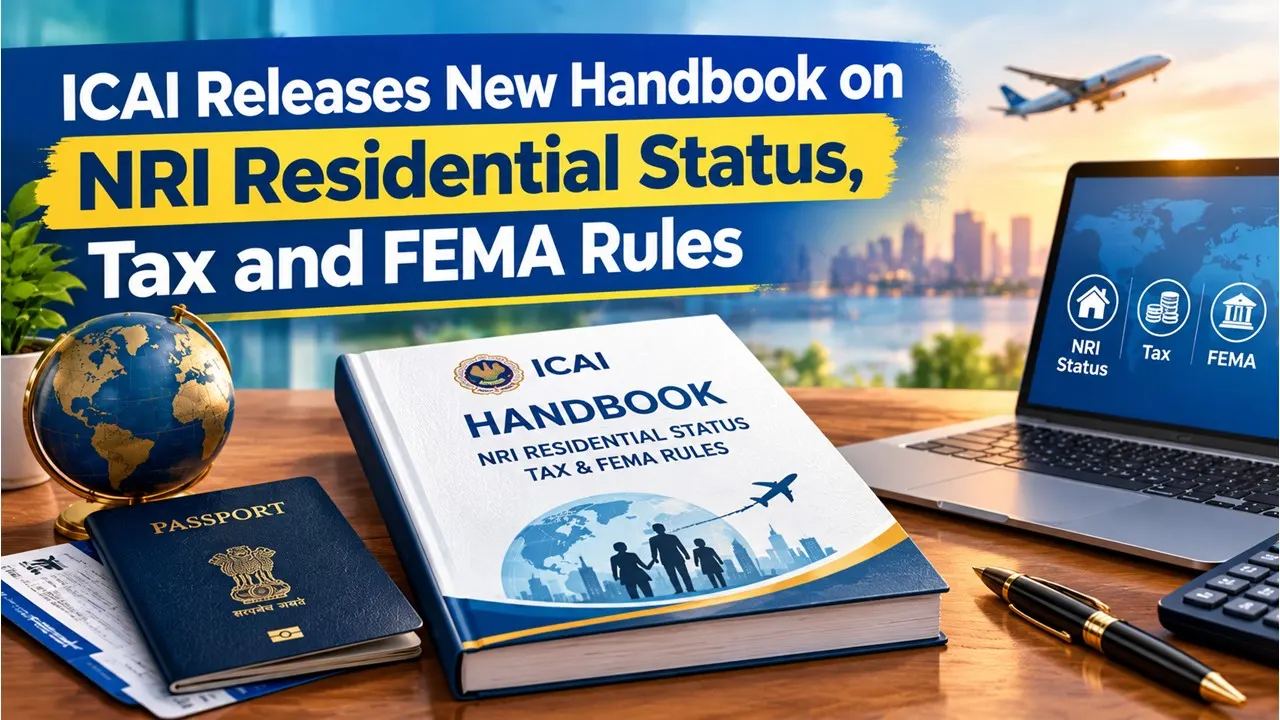 ICAI Releases New Handbook on NRI Residential Status, Tax and FEMA Rules