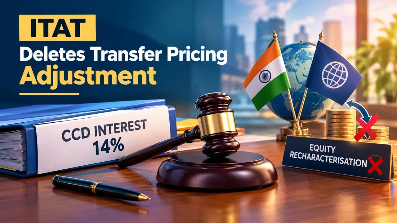 ITAT Deletes Transfer Pricing Adjustment on 14% CCD Interest Paid to Foreign AE, Rejects Equity Recharacterisation of CCDs