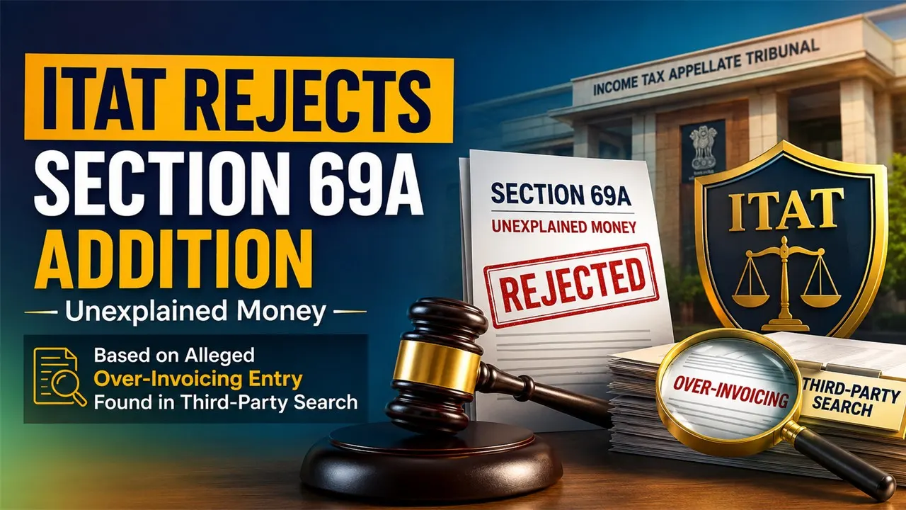 ITAT Rejects Section 69A Unexplained Money Addition Based on Alleged Over-Invoicing Entry Found in Third-Party Search