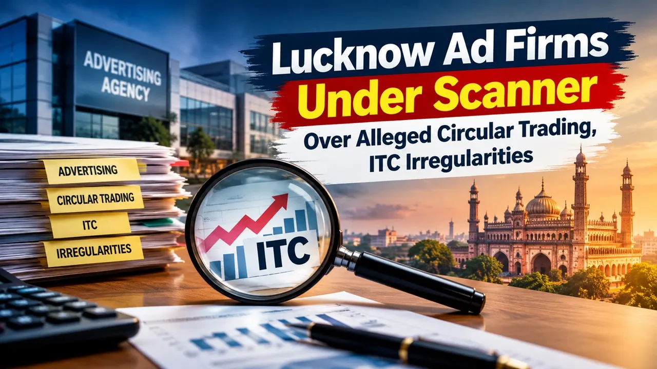 Lucknow Ad Firms Under Scanner Over Alleged Circular Trading, ITC Irregularities