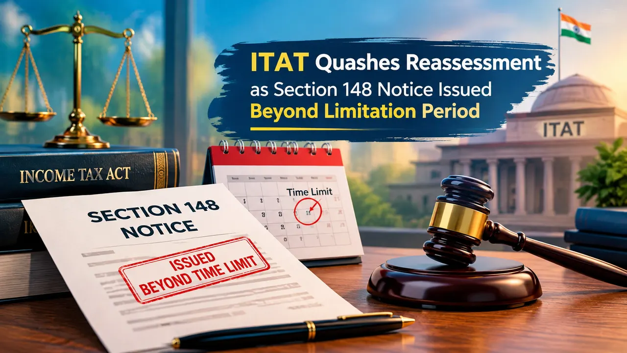 ITAT Quashes Reassessment as Section 148 Notice Issued Beyond Limitation Period
