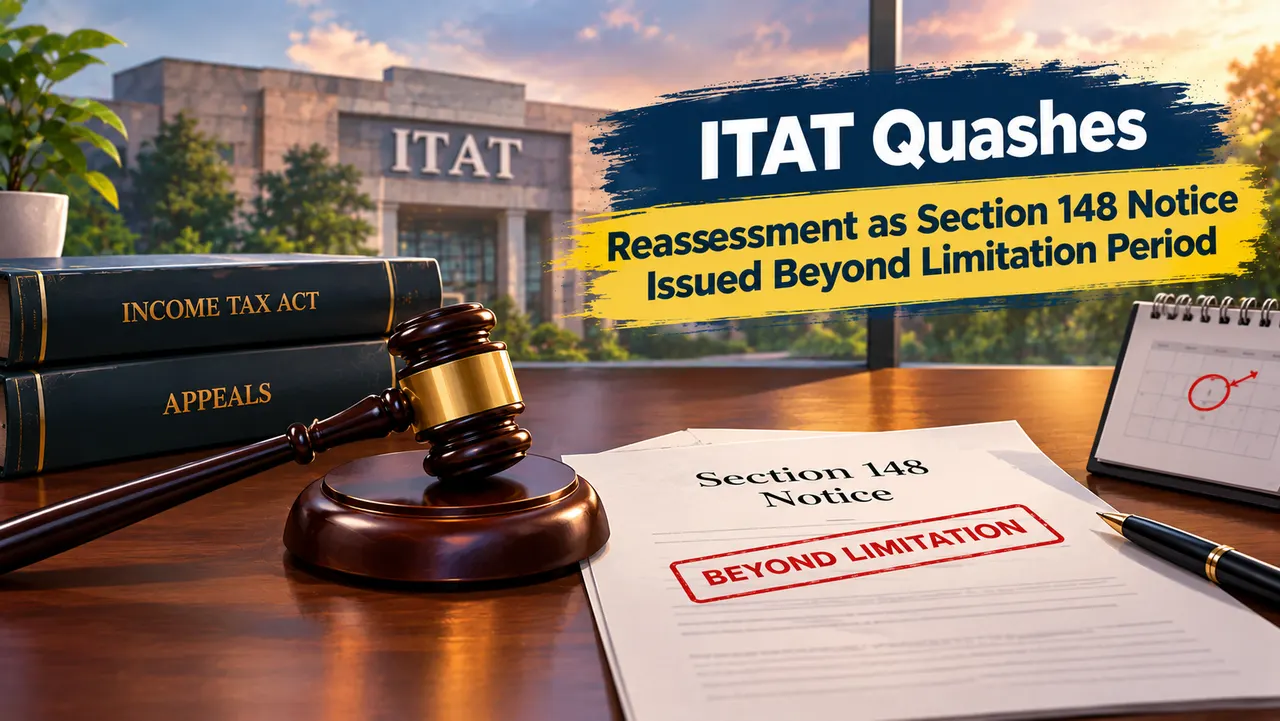 ITAT Quashes Reassessment as Section 148 Notice Issued Beyond Limitation Period