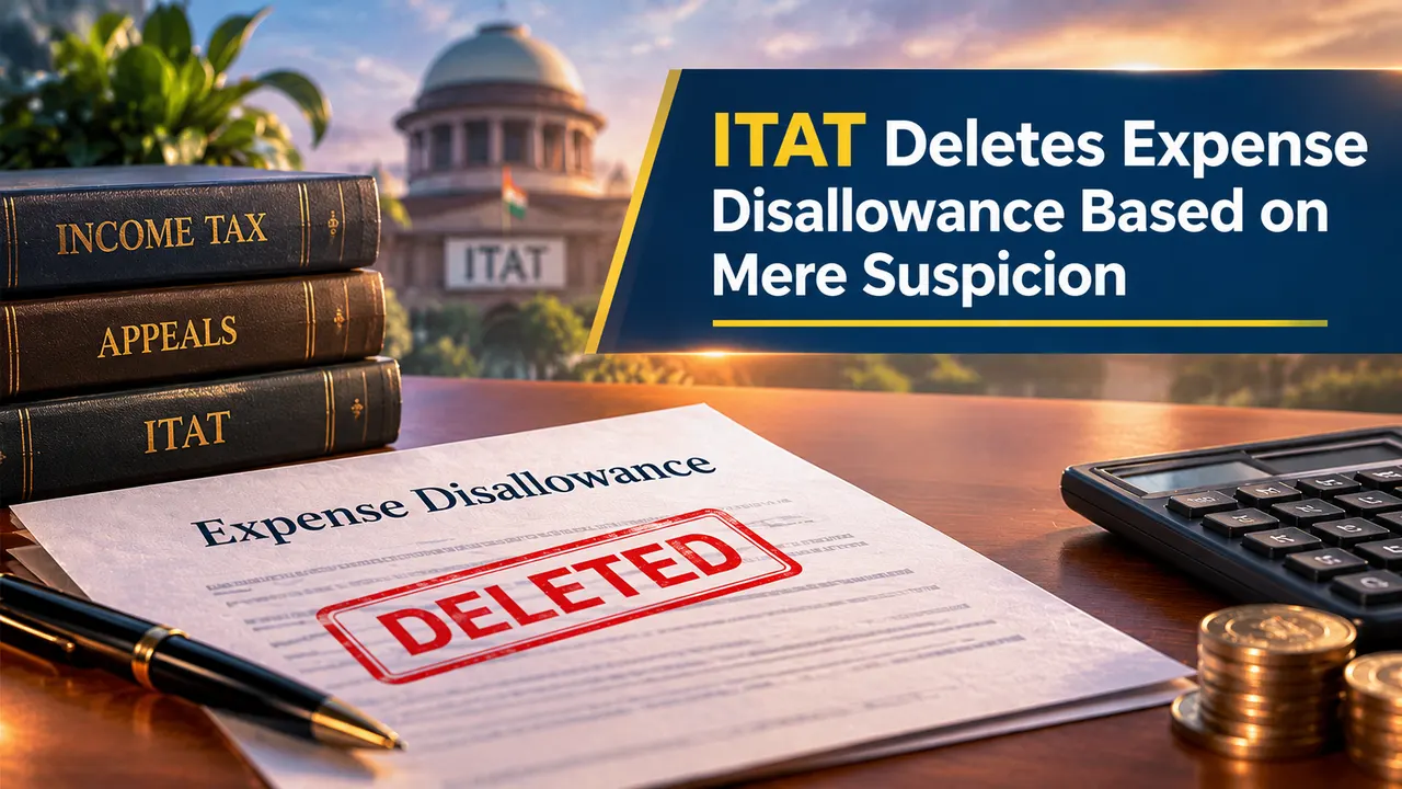ITAT Deletes Expense Disallowance Based on Mere Suspicion