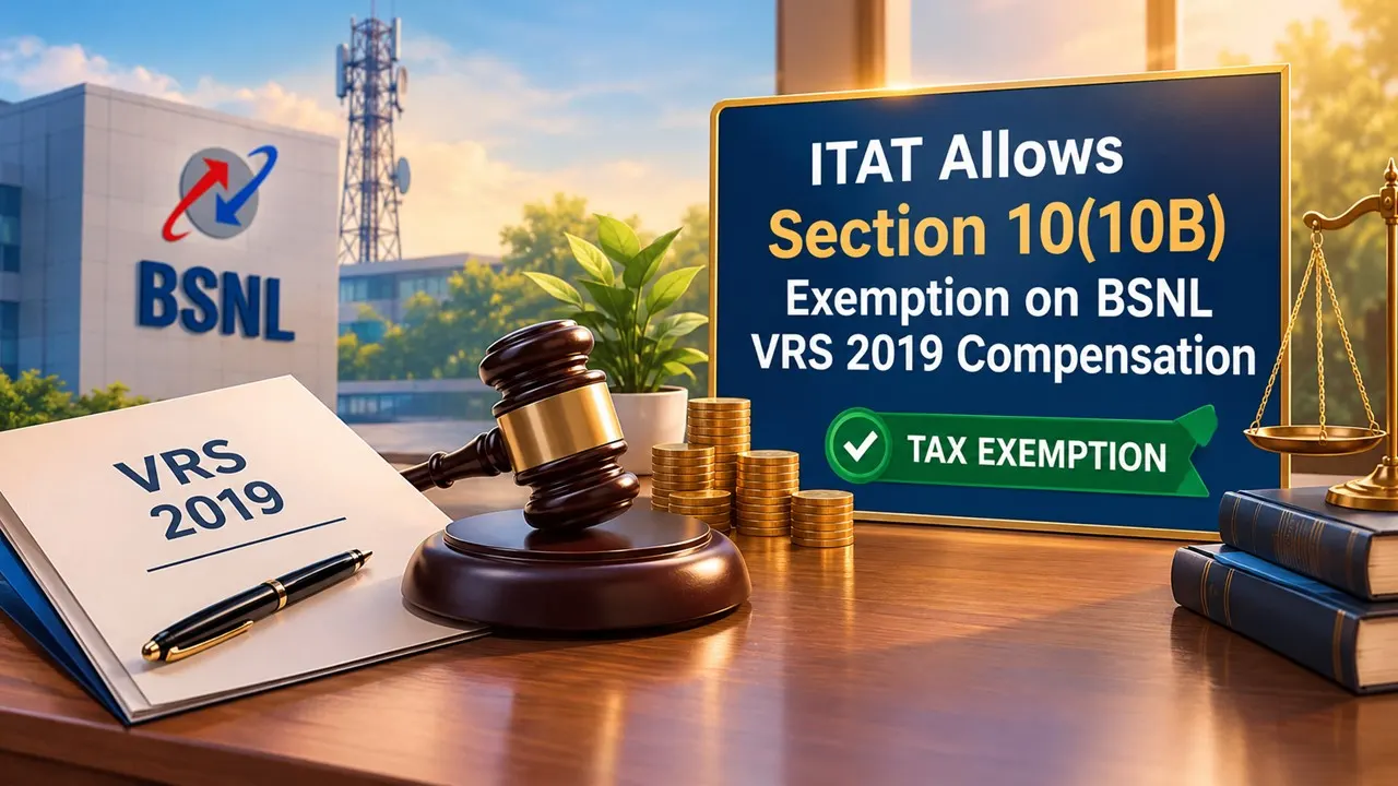Former Employee Secures Major Relief: ITAT Allows Section 10(10B) Exemption on BSNL VRS 2019 Compensation