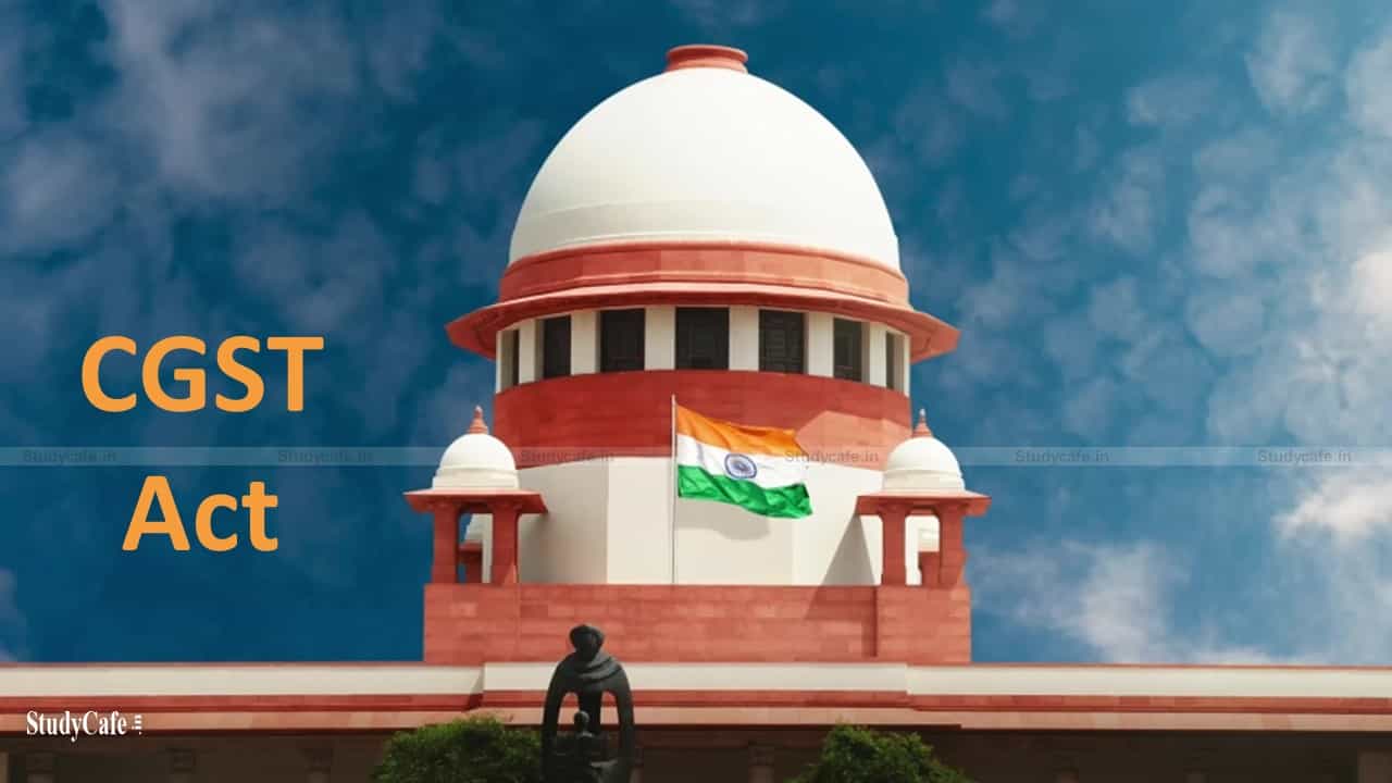 No Refund of Input Services is allowed in case of an Inverted Duty Structure