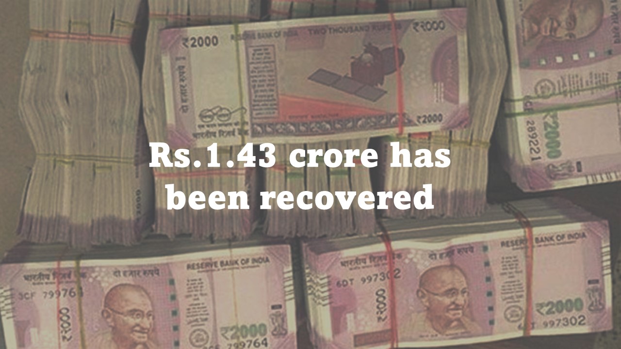 Taxpayer missed ITC reversal on Exempt supplies, Rs 1.43 crore recovered by CGST Commissionerate