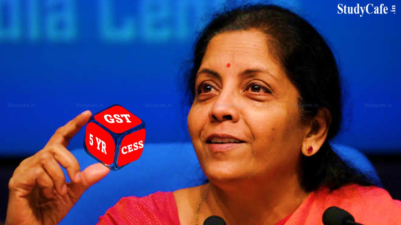 States requested for five-year extension on GST compensation: Finance Minister