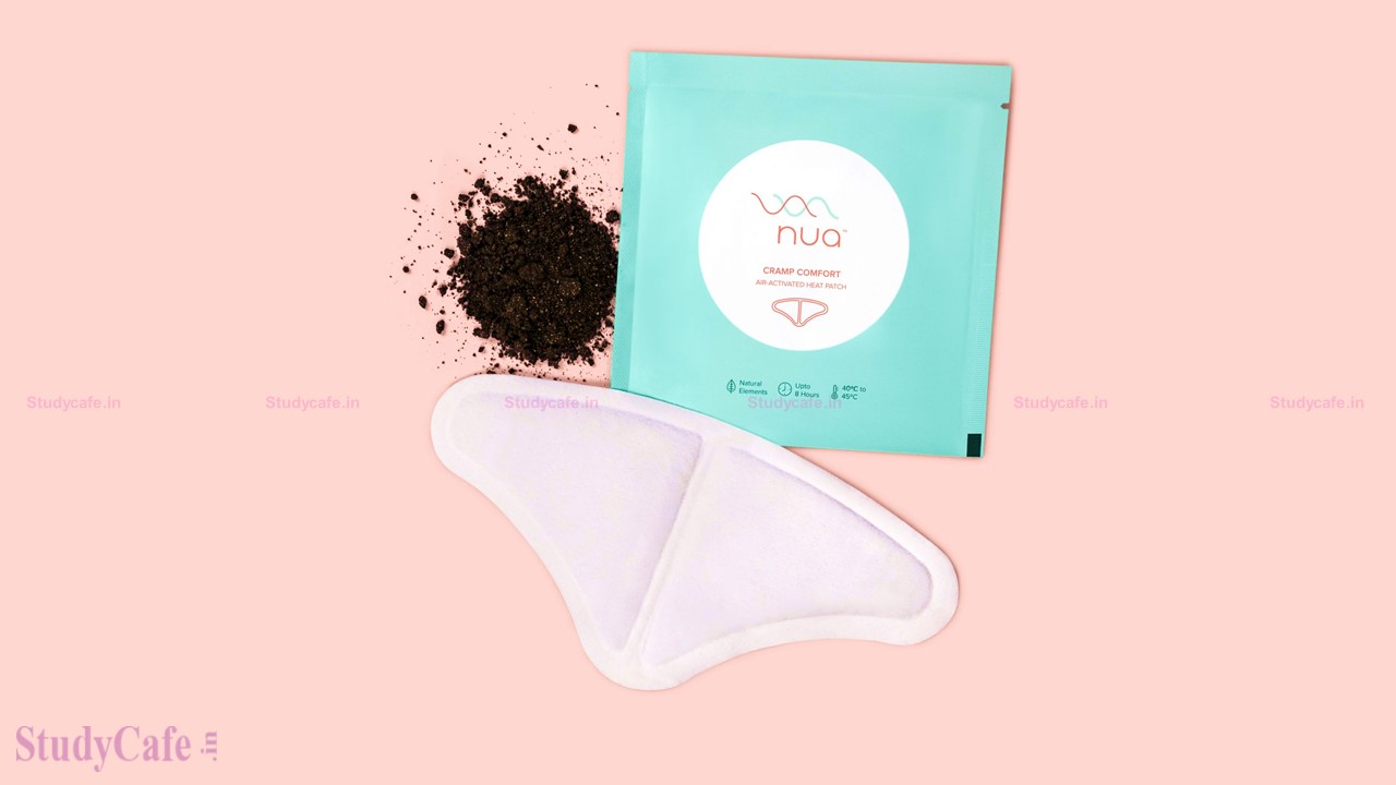 12% GST Applicable on product Cramp Comfort used by women during period pain: AAR
