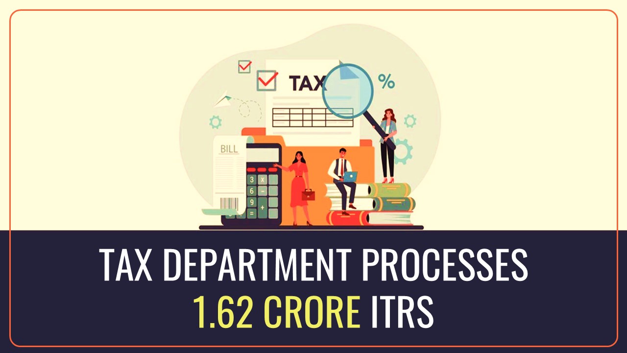 India Sets New Record: Tax Department Processes 1.62 Crore ITRs in a Single Day