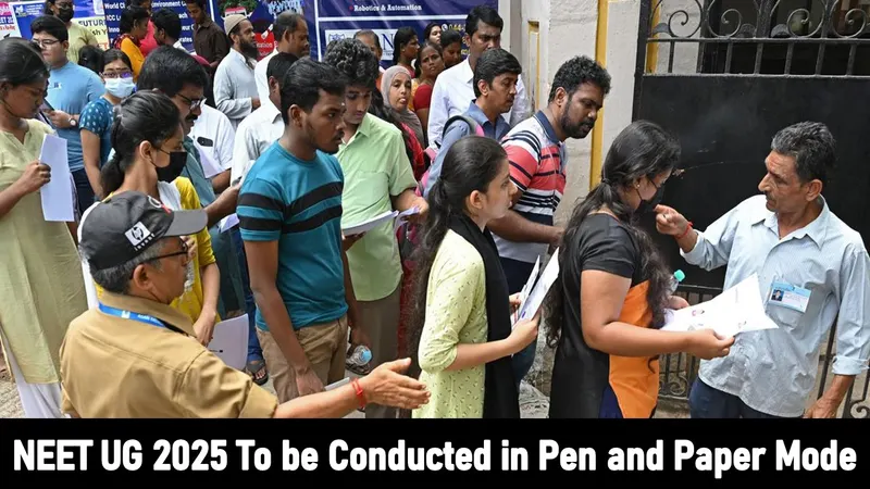 NTA's New Rules for NEET UG Conduction, NEET UG 2025 To be Held In Pen-Paper Mode