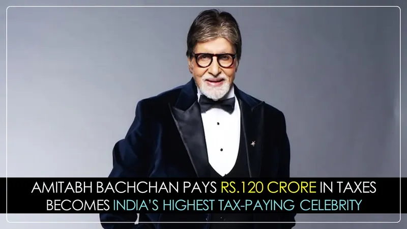Amitabh Bachchan becomes one of India’s highest Tax-Paying Celebrity; Paid Rs.120 Crore Income Tax in FY 2024-25