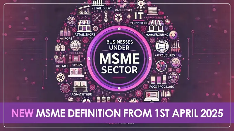 Notification issued for New MSME definition from 1st April 2025 [Read Notification]
