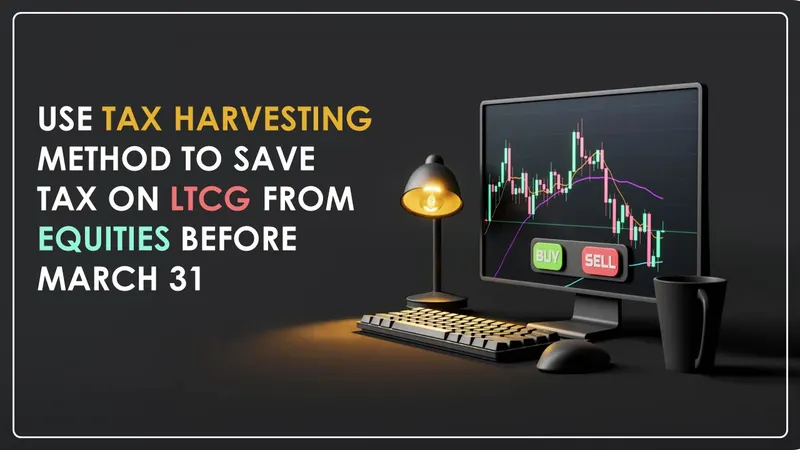 Tax Harvesting: Do Not Wait for March 31 to Save Capital Gains Tax on Equities This Year