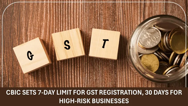 Get GST Number in 7-Days, 30 Days for High-Risk Businesses