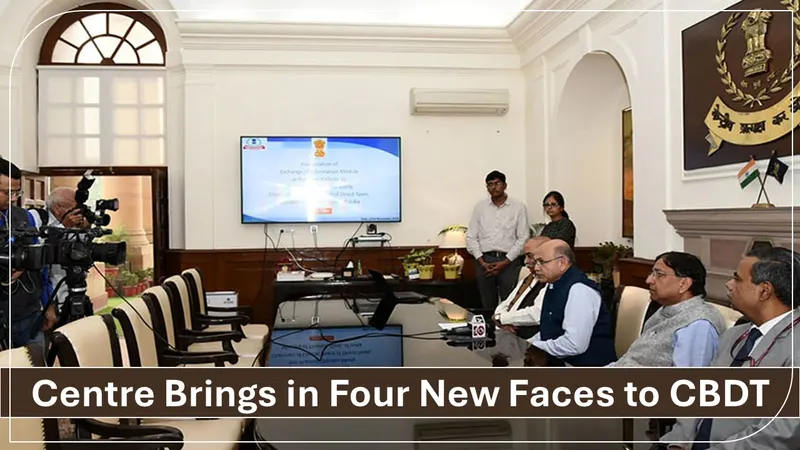 Four New CBDT Members Hired by Government