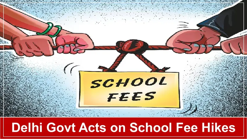 Audit of Schools by Delhi Government responding to complaints about unfair fee hike