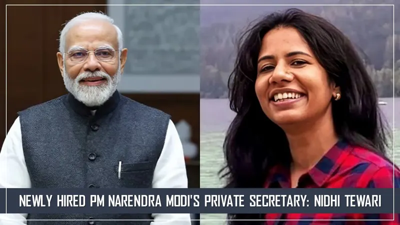 Who is Nidhi Tewari? Newly Hired PM Narendra Modi's Private Secretary, Check Monthly Salary and Other Details