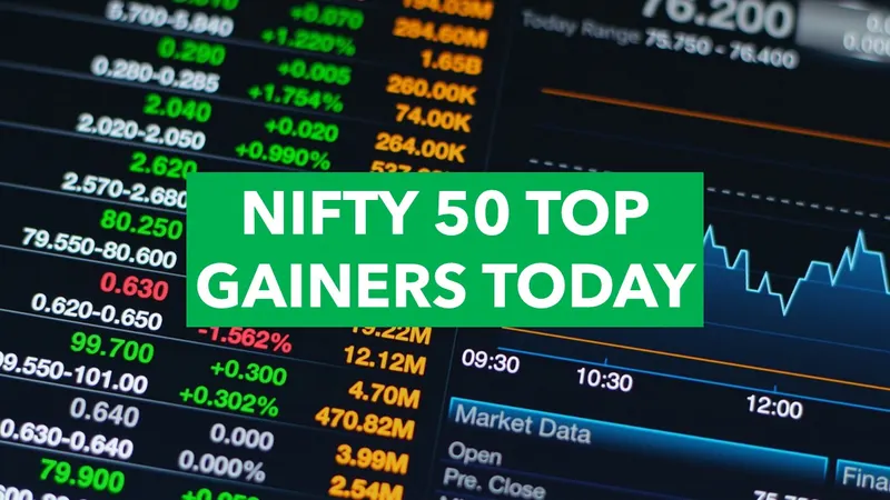 Nifty 50 Top Gainers Today: INDUSINDBK BANK( 4.57%), TRENT (2.72%), POWERGRID (1.93%), HEROMOTOCO (1.79%), M&M (1.44%), BHARTIARTL (1.36%)