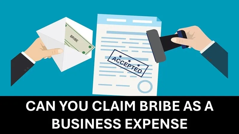Can I Claim Bribe as a Business Expense in ITR Filing?