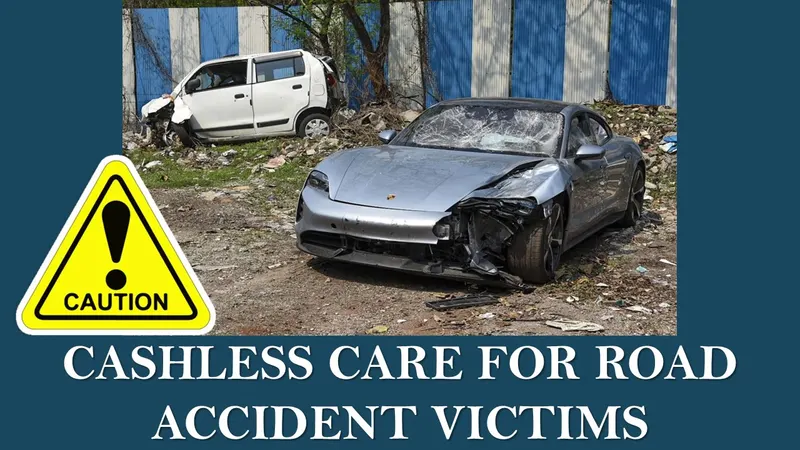 Govt Notifies Guidelines for Cashless Treatment of Road Accident Victims Scheme 2025