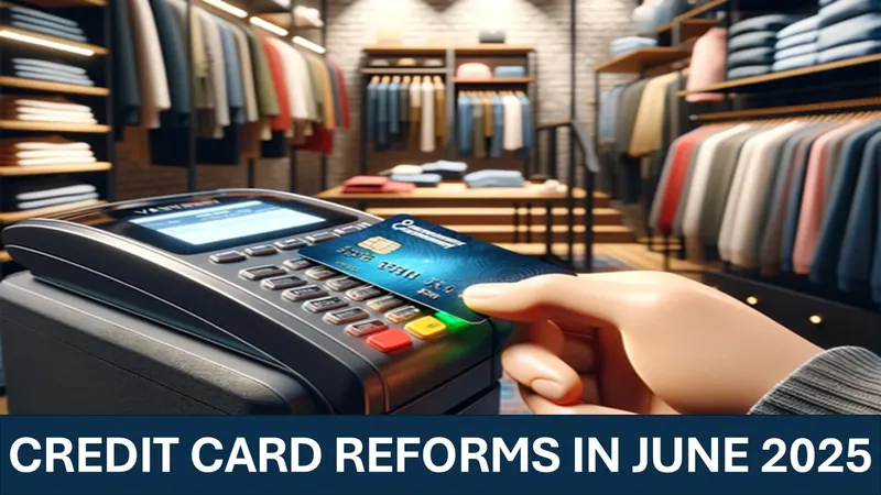 Crucial Credit Card Reforms In June 2025: Reward Point Criteria, Fee Structure, And More