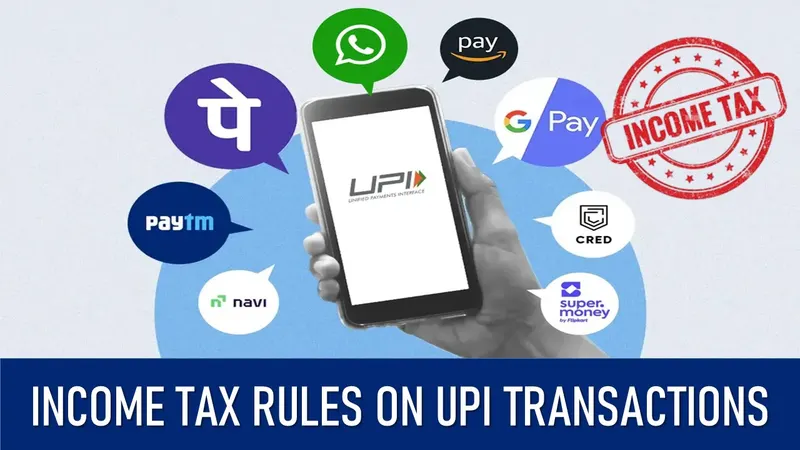 Income Tax Guidelines on UPI Transaction Limit in Bank A/C