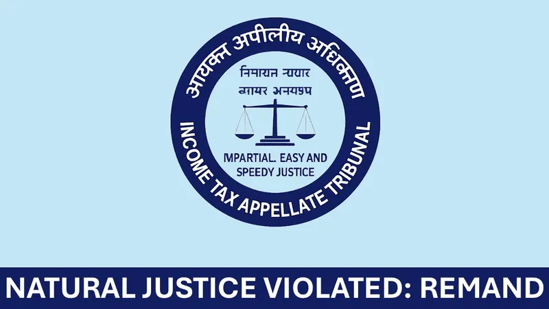 ITAT remands back Dubious Share Capital matter for violation of natural justice