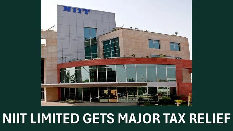 NIIT Ltd Gets Relief in Rs 5.34 Crore Income Tax Matter