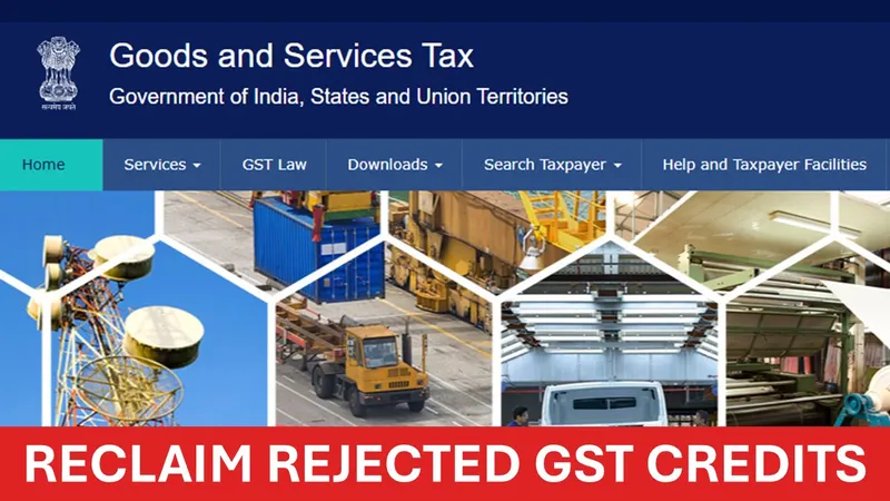 How to Reclaim GST ITC on Rejected Invoices and Credit Notes in IMS