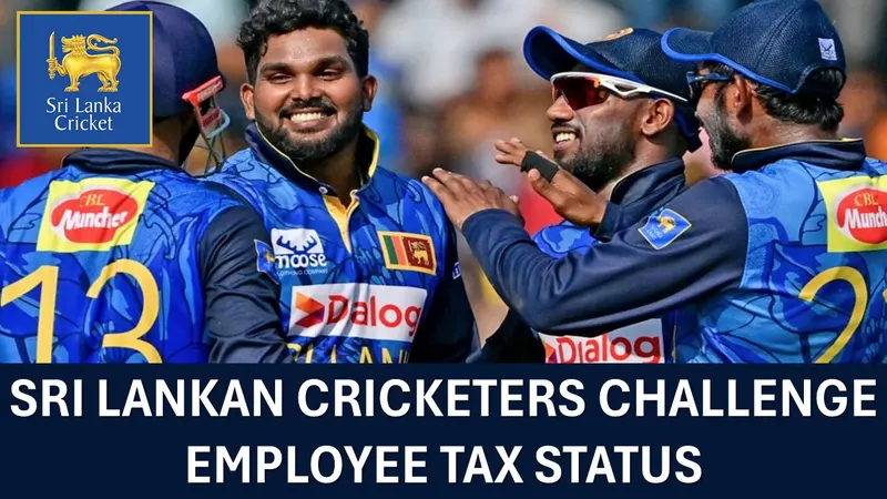 Sri Lankan Cricketers Contest Tax Dispute, Agree to Temporary Settlement