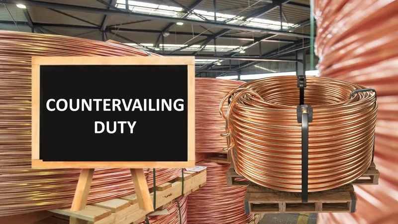 Govt Extends Countervailing Duty on Copper Wire Rods for 5 Years