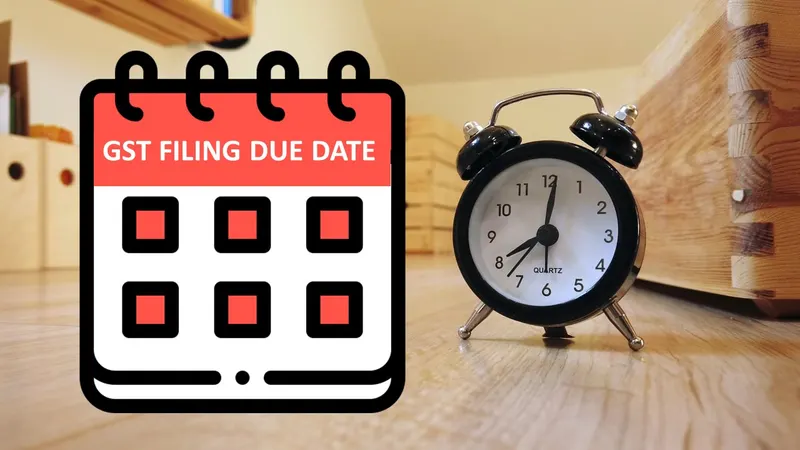 GST Due Date Alert: Important GST Due Dates in July 2025