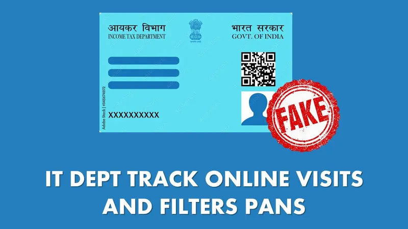 IT Dept to track PANs involved in wrongful claims