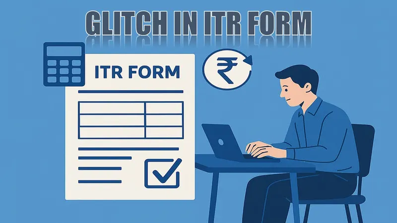 Major Glitch in ITR Form: 'Place of Work' Mistaken for 'Place of Residence' in HRA Section