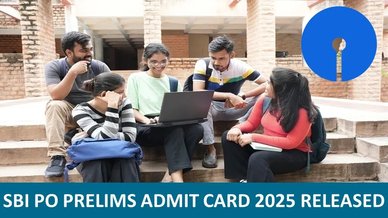 SBI PO Admit Card 2025: SBI PO Prelims Admit Card 2025 Released at sbi.co.in, Know How to Download