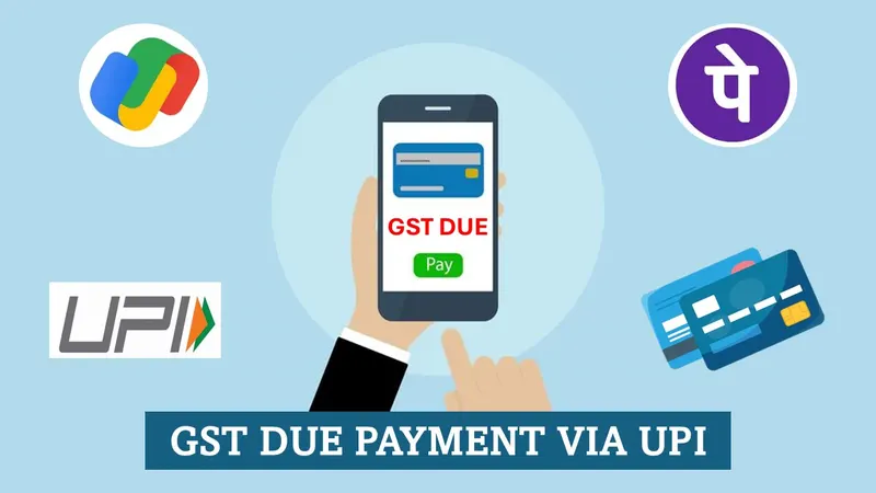 GSTN Update: New State added for GST Dues payment Via UPI and Debit/credit card