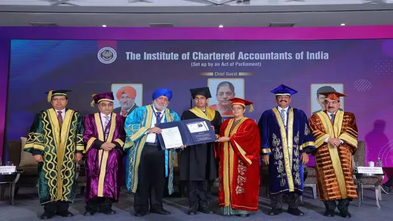 ICAI Awards Membership Certificates to 13,737 New Chartered Accountants at Convocation Ceremony