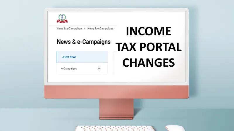 ITR Filing 2025: Important Changes on Income Tax Portal in August 2025