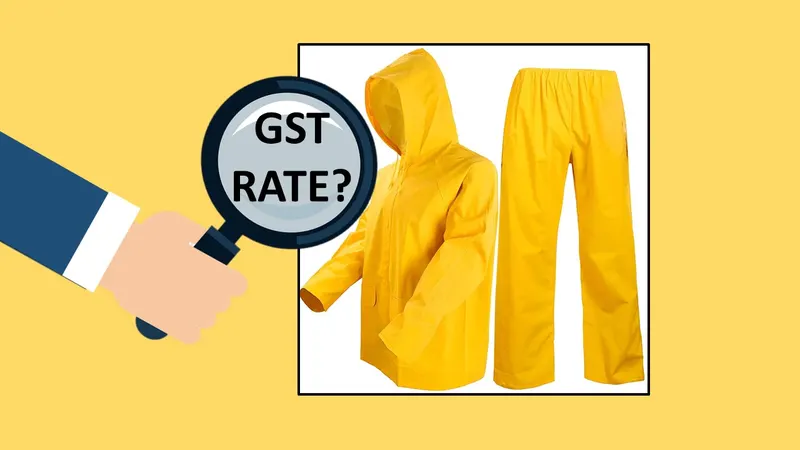 PVC Raincoats Attract GST Rate of 18%: WBAAR