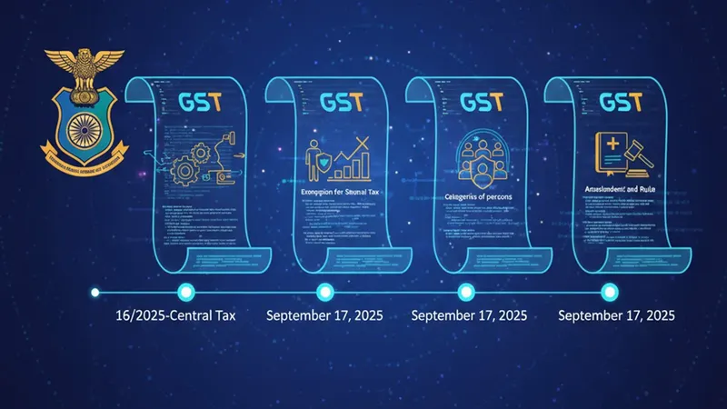 CBIC Issues 4 Notifications to Notify changes in rules related to GSTR-9 and GSTR-9C, GST Refund and more
