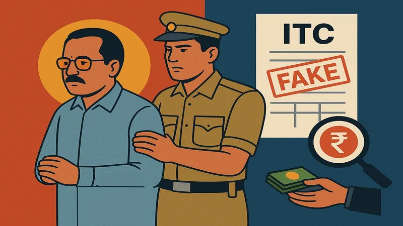 CA Arrested for Passing Rs 11.71 Crore Fake ITC Through Flutron Build and Infra