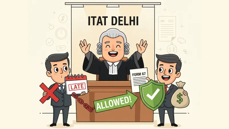 Foreign Tax Credit Cannot Be Denied for Late Filing of Form 67: ITAT Delhi