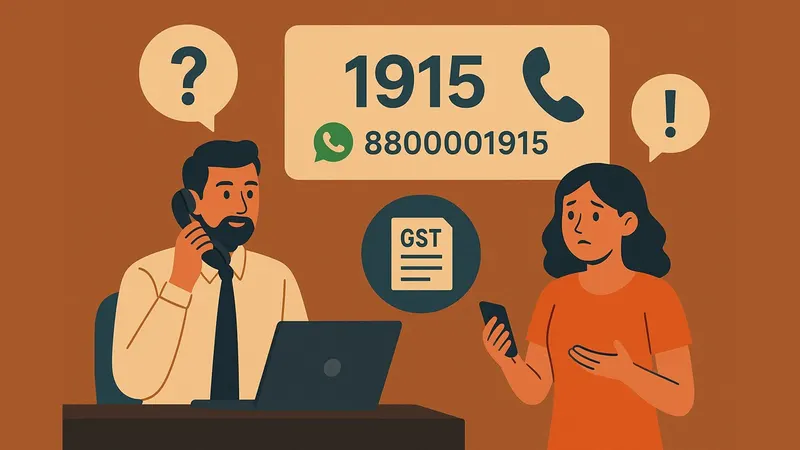 GST Dept. Releases Toll free number for GST rate changes queries/complaints